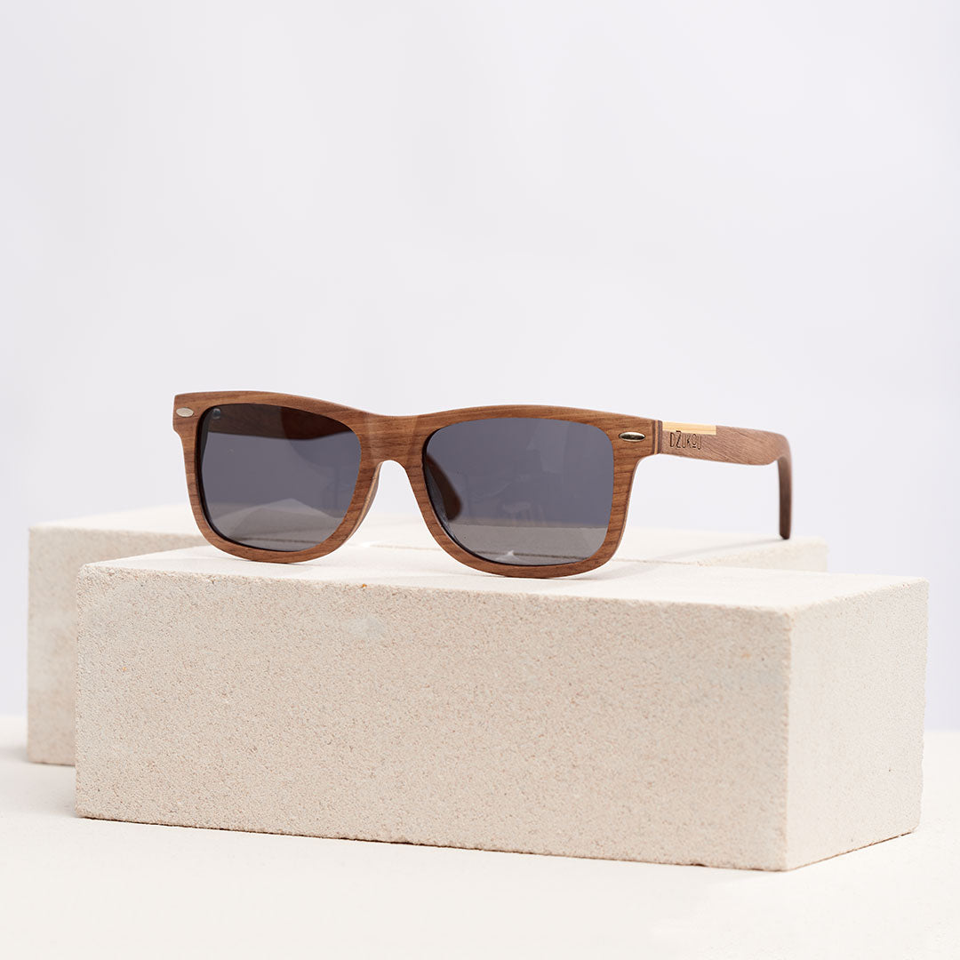 Fibonacci Holzsonnenbrille (inkl. Korkhülle)