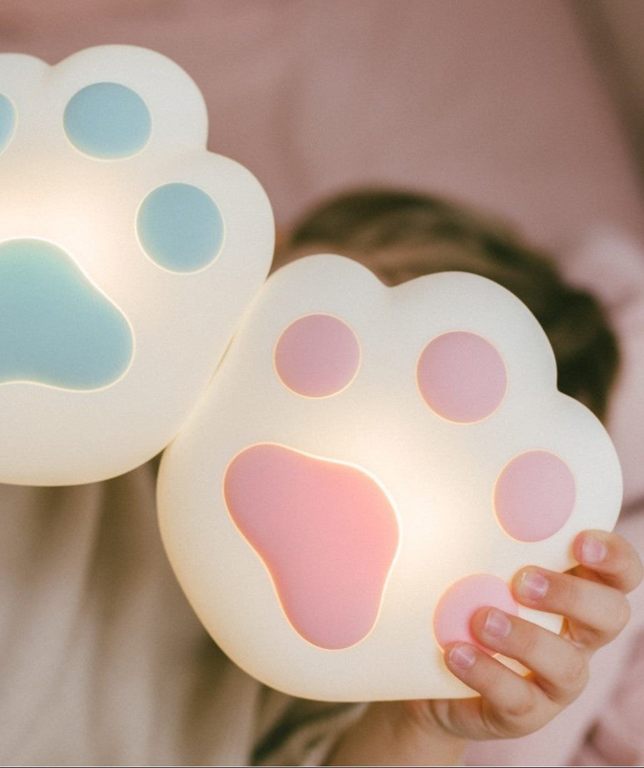Paw Silicone Lamp - Pink