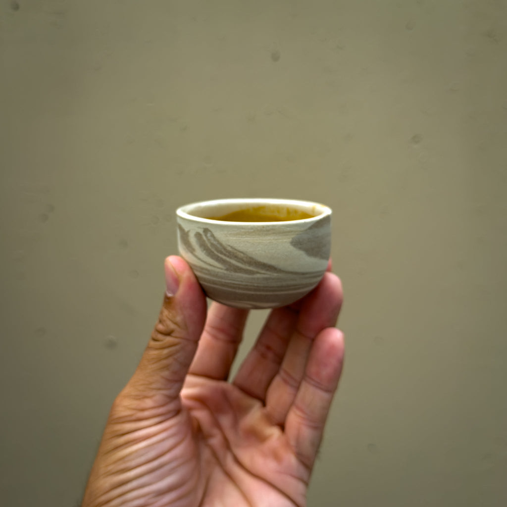 Espresso Cup KUMO mixed clay