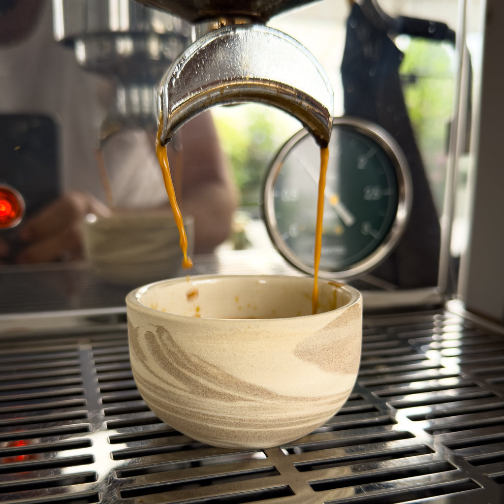 Espresso Cup KUMO mixed clay
