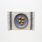 Linen Tales Placemat Vintage Stripes