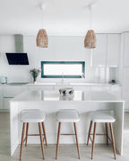 Abajur aus Rattan Ayana Natural - L