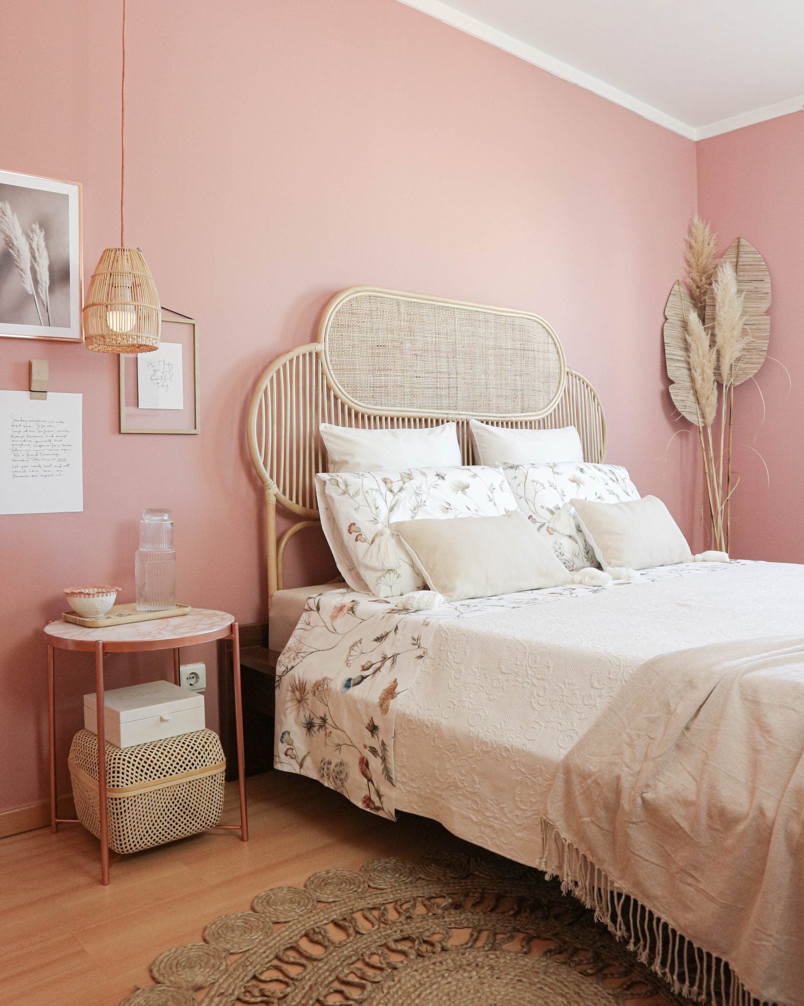 Abajur aus Rattan Ayana Natural - S