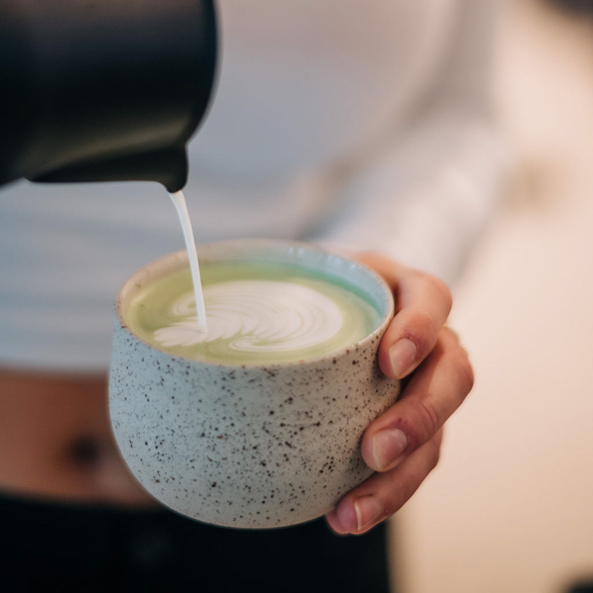 Ocha Tea Cup mit Spots | Matcha Cup