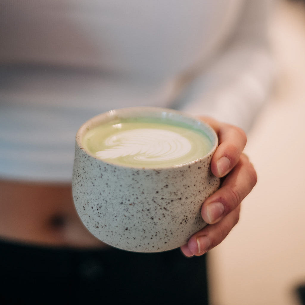 Ocha Teetasse mit Punkten | Matcha-Cup