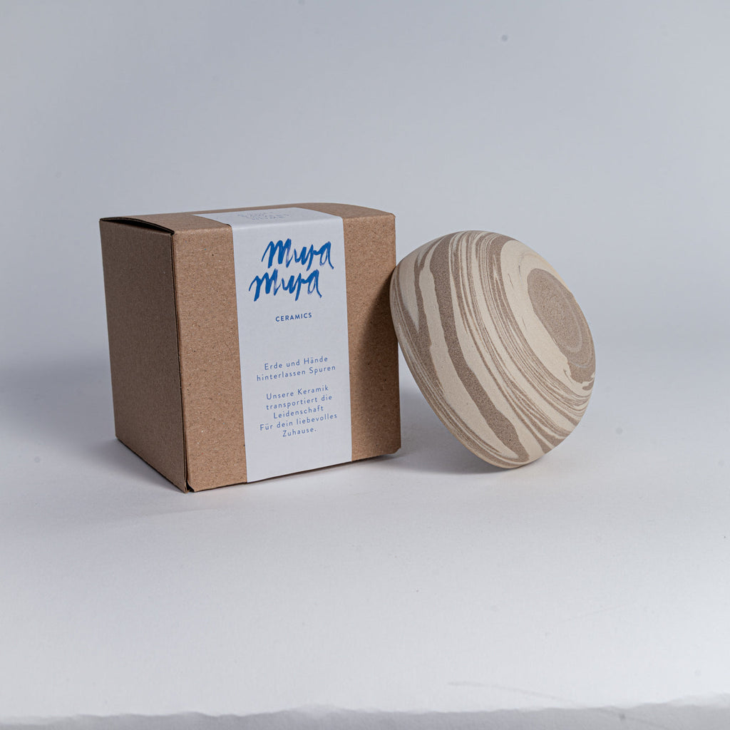 Cappuccino Cup KUMO mixed clay