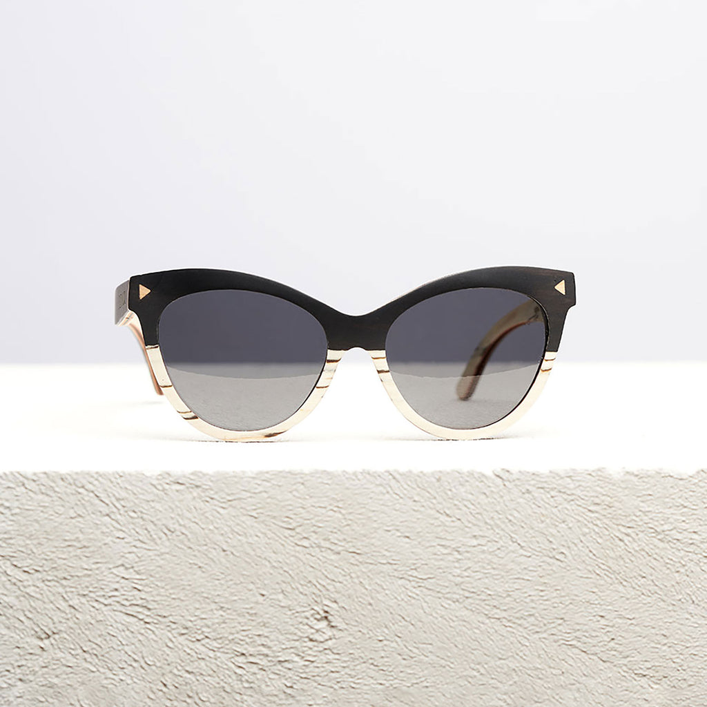 French Séduction – Holzsonnenbrille für Damen