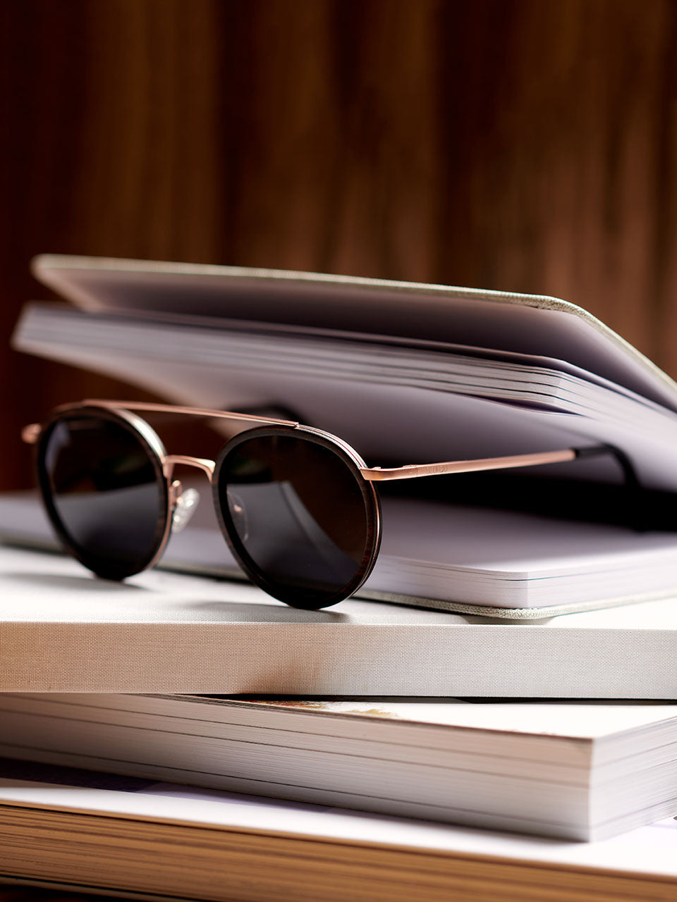 Double Date – Gafas de sol de madera para mujer