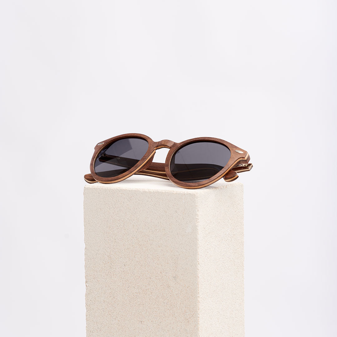 Dernier Cri Holzsonnenbrille (inkl. Korkhülle)