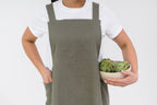 Japanese-Style Linen Apron