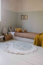 Washable Rug Snail, 90 x 130 cm